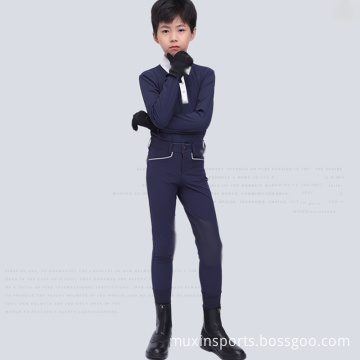 Navy Blue kids Horse Riding Breeches